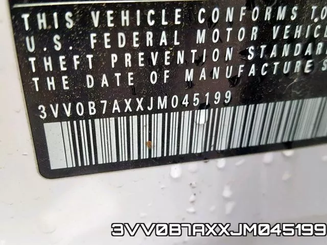 3VV0B7AXXJM045199 фото 2