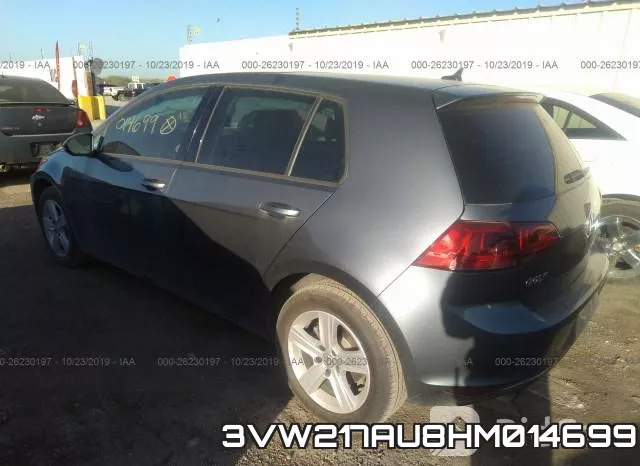 3VW217AU8HM014699 фото 4
