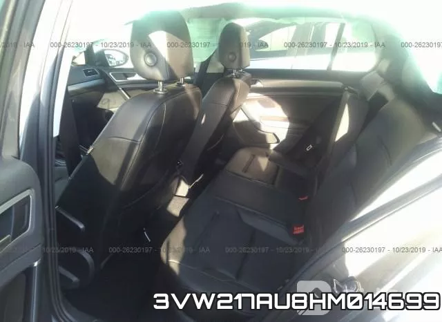 3VW217AU8HM014699 фото 9