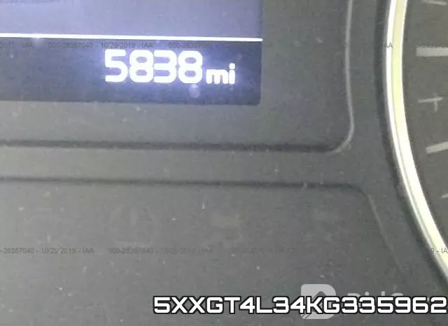 5XXGT4L34KG335962 фото 8