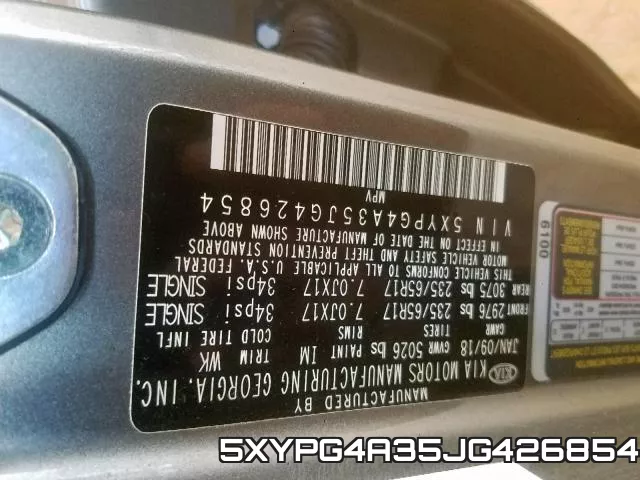 5XYPG4A35JG426854 фото 2