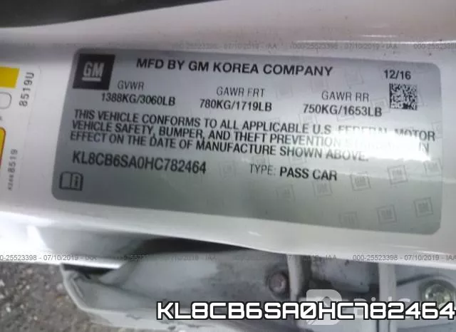 KL8CB6SA0HC782464 фото 10