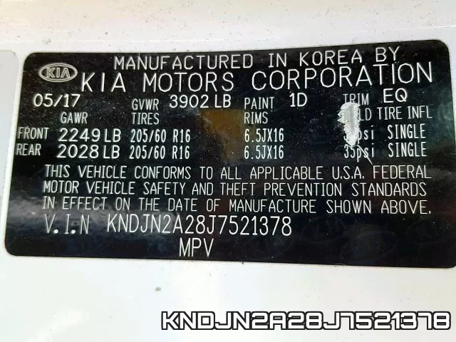 KNDJN2A28J7521378 фото 2