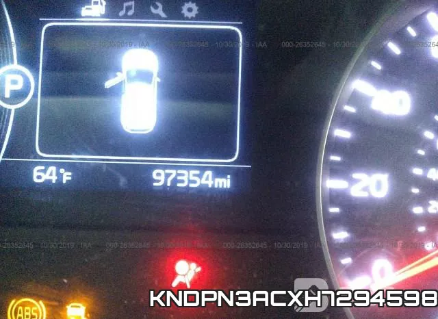 KNDPN3ACXH7294598 фото 8