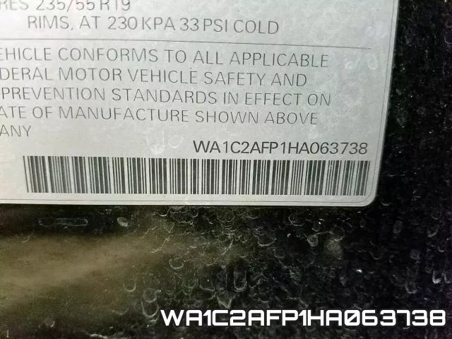 WA1C2AFP1HA063738 фото 2