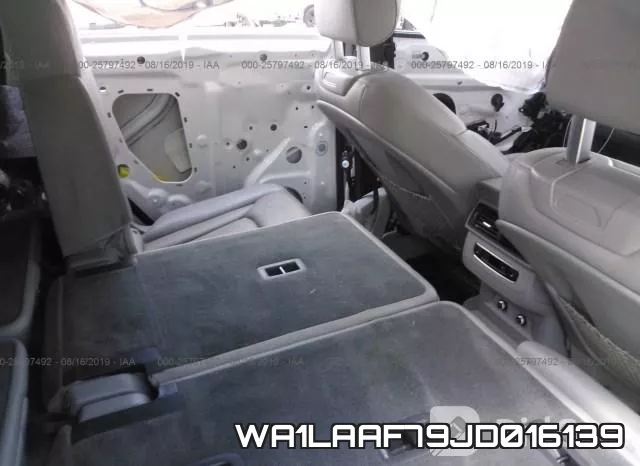 WA1LAAF79JD016139 фото 9