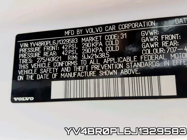 YV4BR0PL6J1329583 фото 2