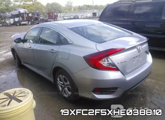 19XFC2F5XHE038810 фото 4