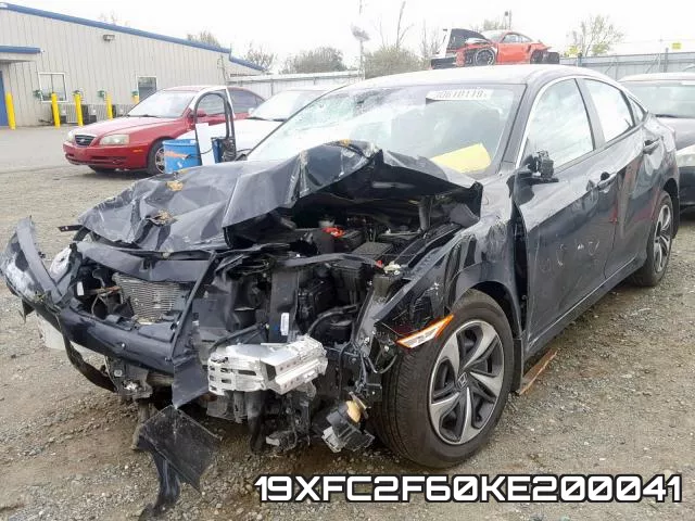 19XFC2F60KE200041 фото 3