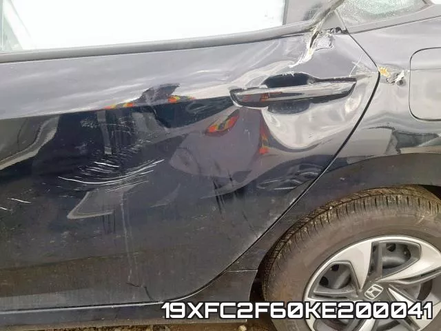19XFC2F60KE200041 фото 8