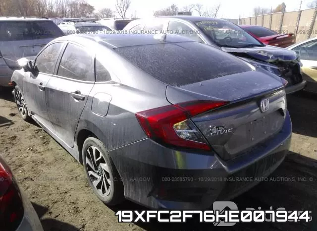 19XFC2F76HE007944 фото 4