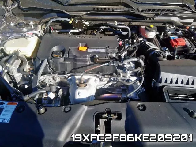 19XFC2F86KE209201 фото 8