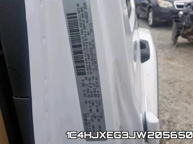 1C4HJXEG3JW205650 фото 2