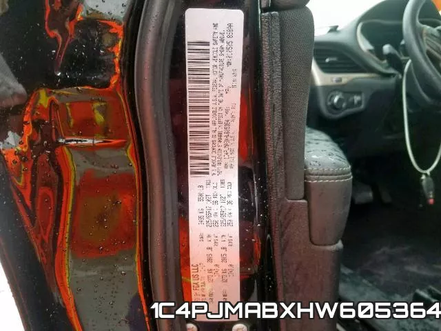 1C4PJMABXHW605364 фото 2