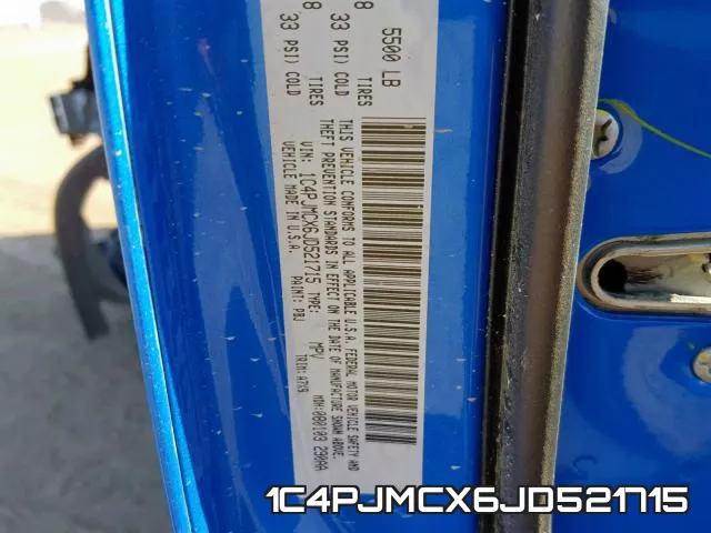 1C4PJMCX6JD521715 фото 2
