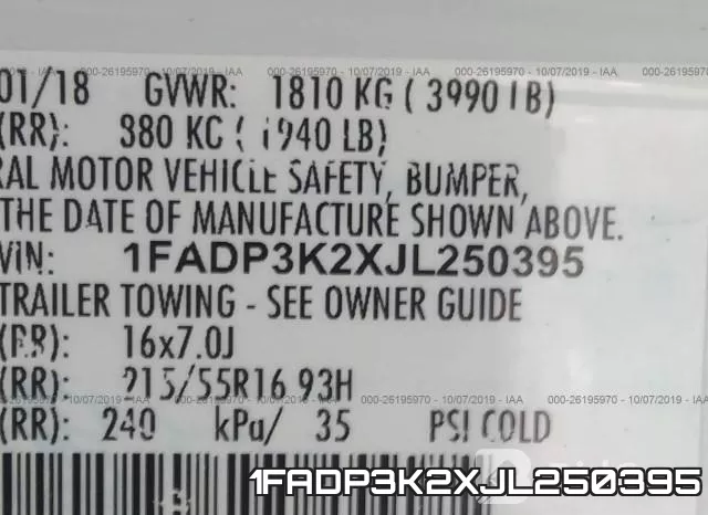 1FADP3K2XJL250395 фото 10