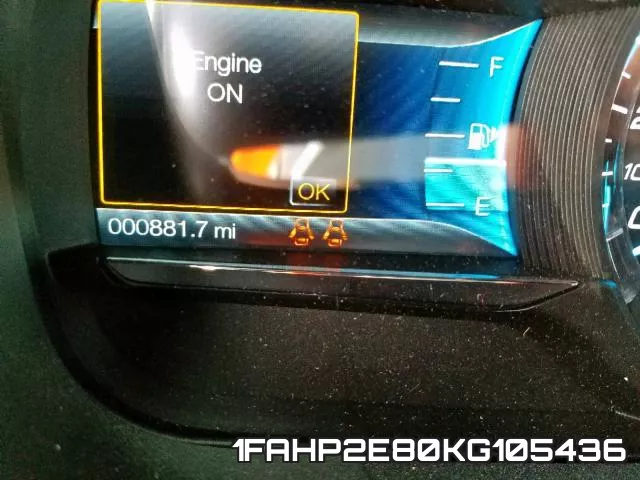 1FAHP2E80KG105436 фото 9