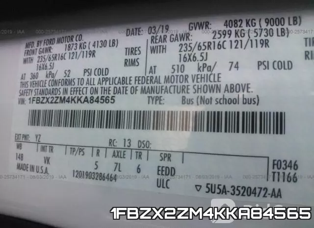 1FBZX2ZM4KKA84565 фото 9