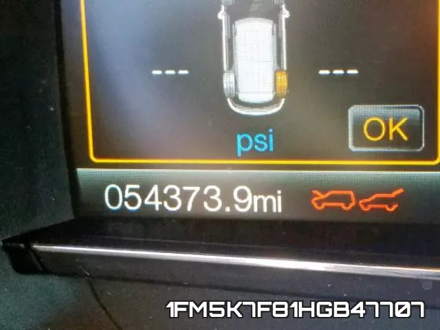 1FM5K7F81HGB47707 фото 7