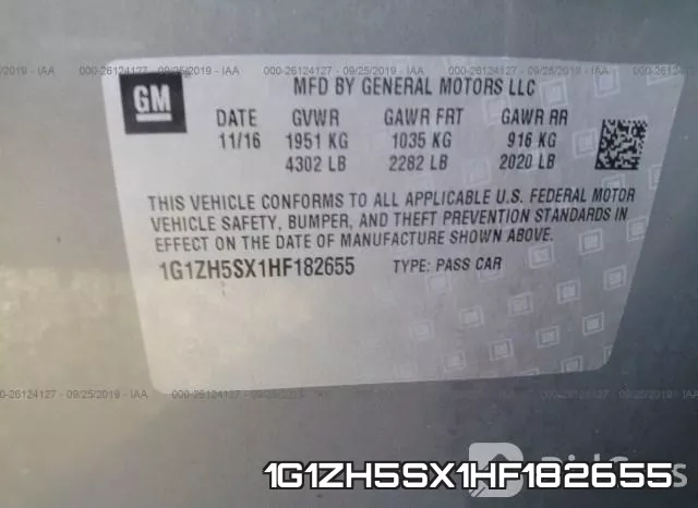 1G1ZH5SX1HF182655 фото 9