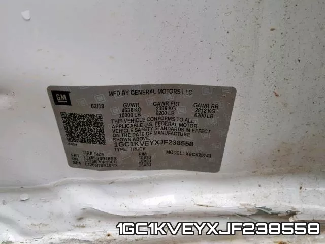 1GC1KVEYXJF238558 фото 2