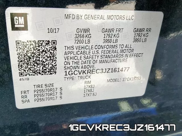 1GCVKREC3JZ161477 фото 2