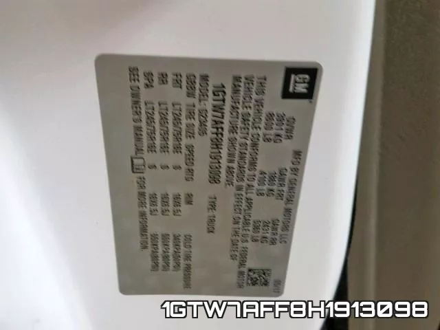 1GTW7AFF8H1913098 фото 2
