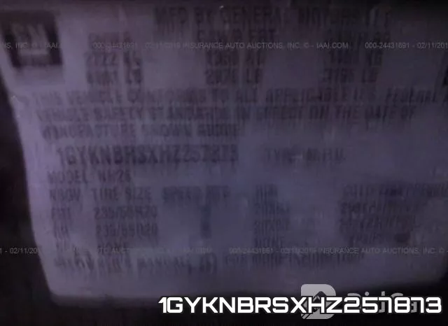 1GYKNBRSXHZ257873 фото 10