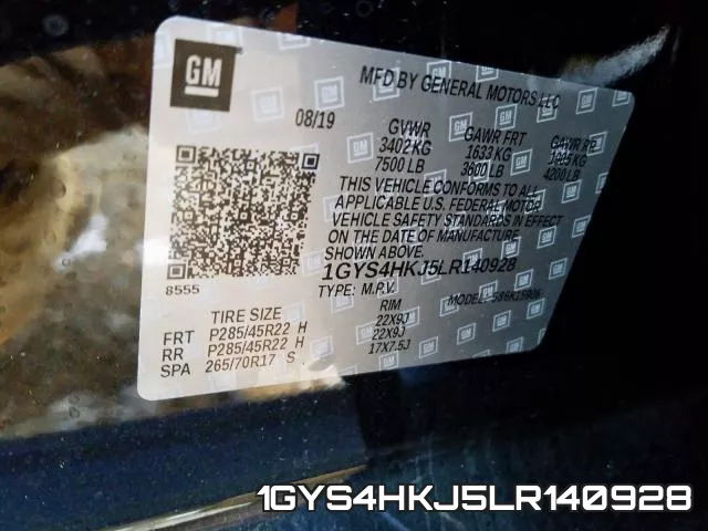 1GYS4HKJ5LR140928 фото 2