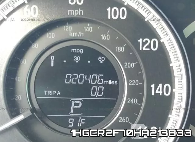 1HGCR2F70HA213833 фото 8
