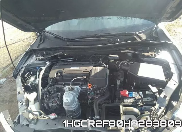 1HGCR2F80HA283809 фото 2