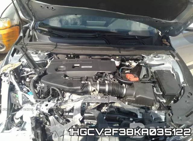 1HGCV2F38KA035122 фото 2