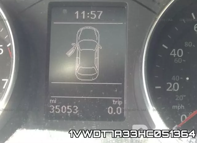 1VWDT7A33HC051364 фото 8