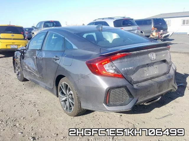 2HGFC1E51KH706499 фото 4