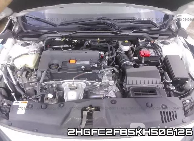 2HGFC2F85KH506126 фото 2