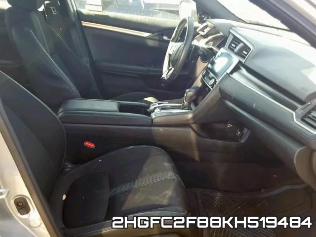 2HGFC2F88KH519484 фото 6