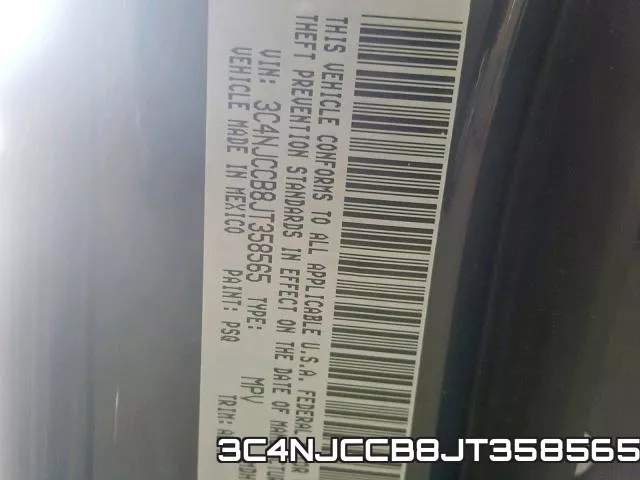3C4NJCCB8JT358565 фото 2