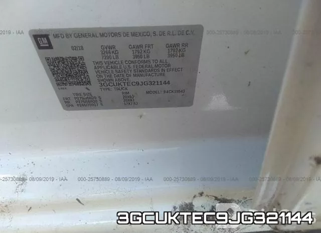 3GCUKTEC9JG321144 фото 10