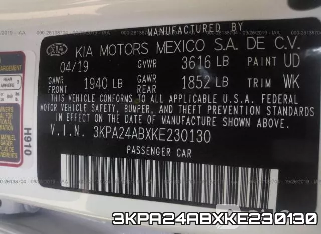 3KPA24ABXKE230130 фото 10