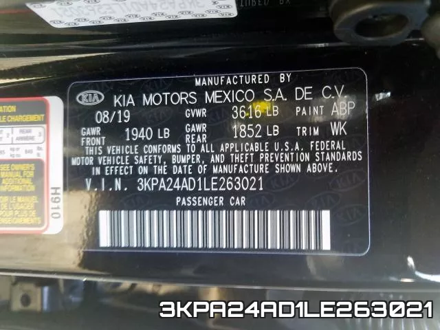 3KPA24AD1LE263021 фото 2