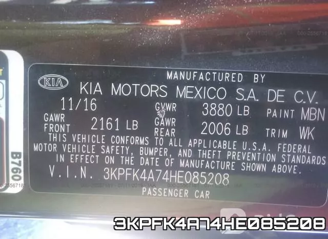 3KPFK4A74HE085208 фото 10