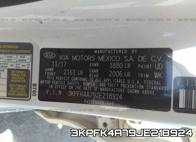 3KPFK4A79JE218924 фото 10