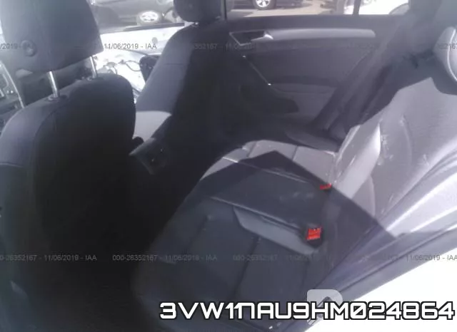 3VW117AU9HM024864 фото 9