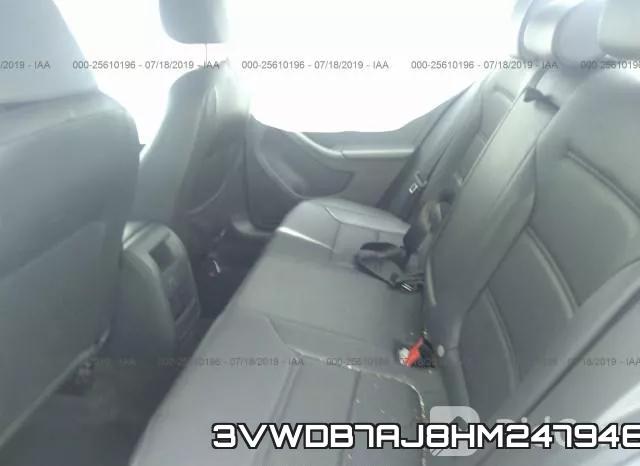 3VWDB7AJ8HM247946 фото 9