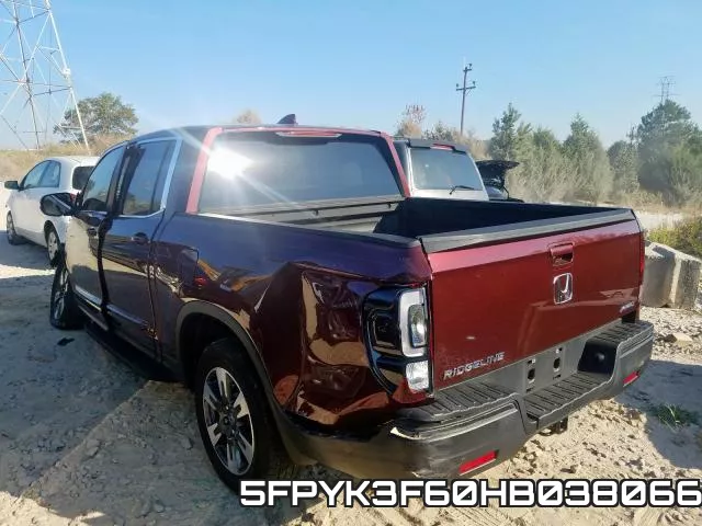 5FPYK3F60HB038066 фото 4