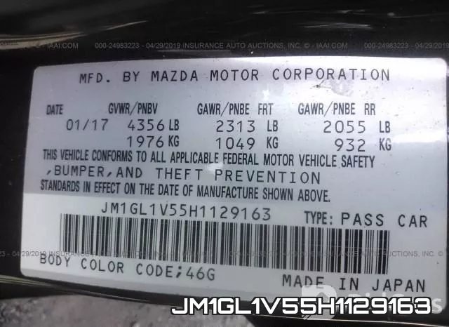 JM1GL1V55H1129163 фото 10