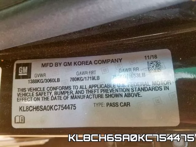 KL8CH6SA0KC754475 фото 2