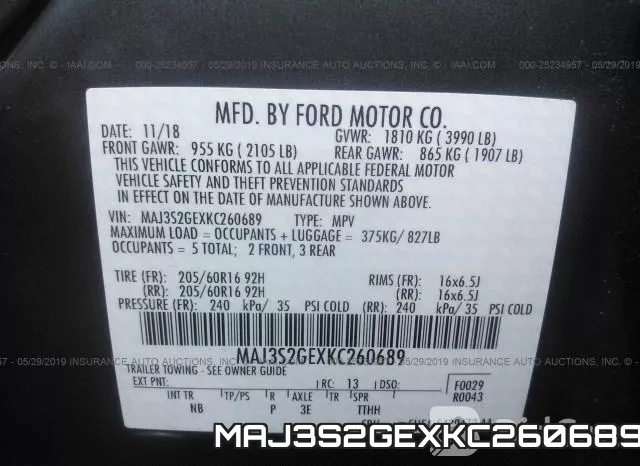 MAJ3S2GEXKC260689 фото 10