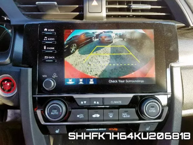 SHHFK7H64KU206818 фото 10