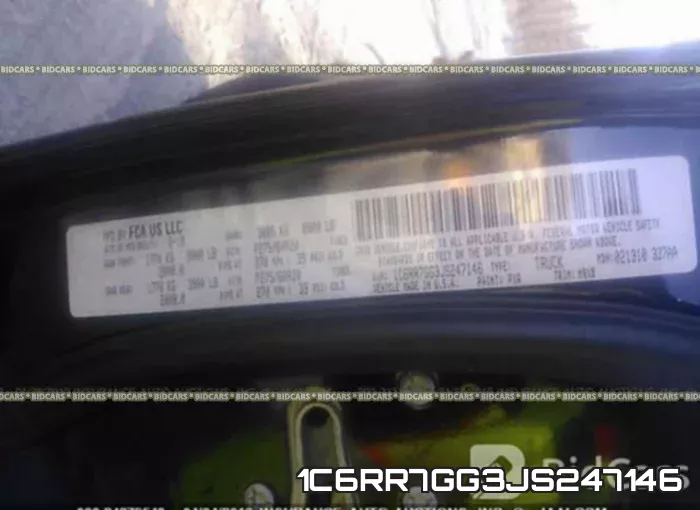 1C6RR7GG3JS247146 фото 10